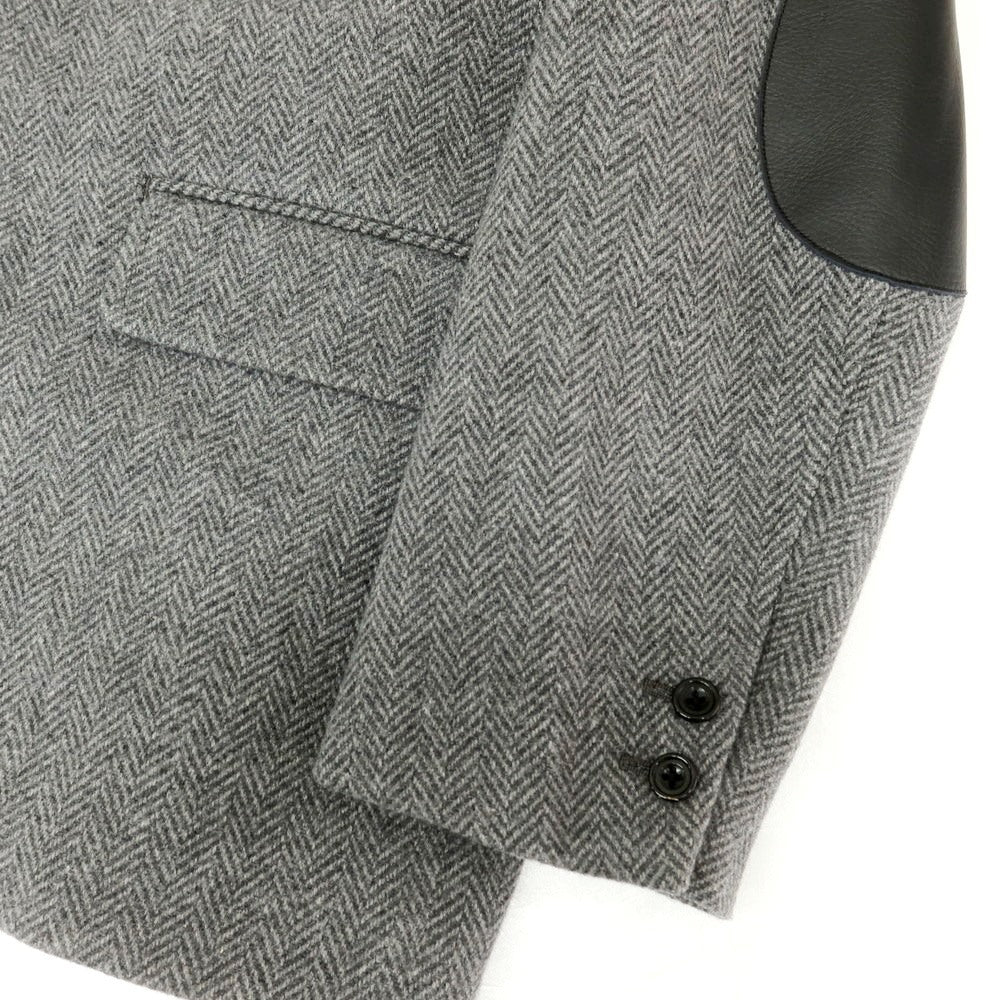 【中古】アンライクリー UNLIKELY 2024年秋冬 ウール エルボーパッチ テーラードジャケット グレー【 L 】【 状態ランクB 】【 メンズ 】