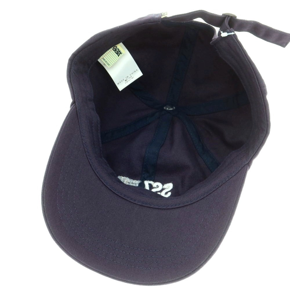 【中古】エスエスズィー SSZ ツイルコットン キャップ ネイビー【 状態ランクB 】【 メンズ 】