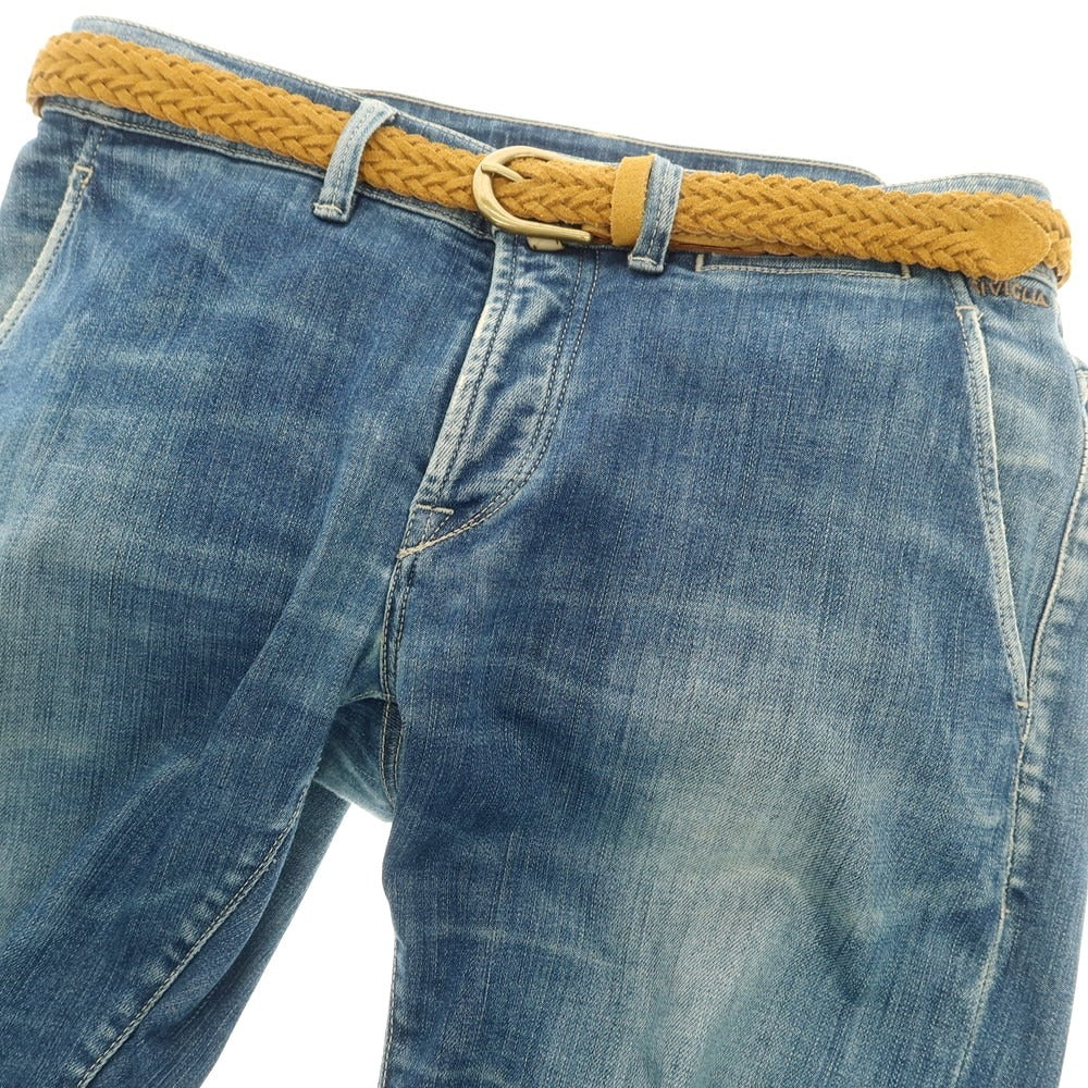 【中古】ビームスプラス BEAMS PLUS スエード メッシュベルト キャメルブラウン【 34 】【 状態ランクB 】【 メンズ 】