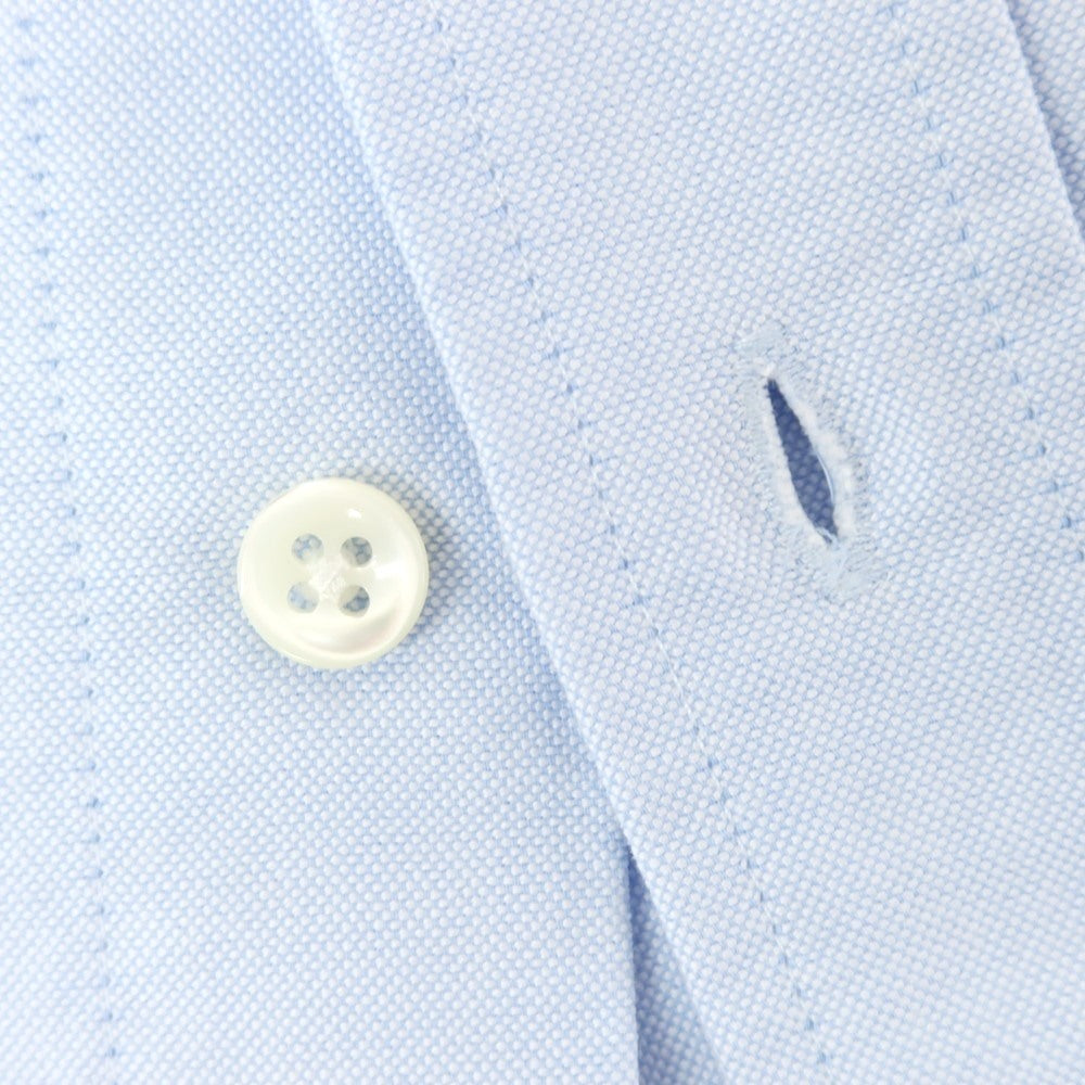 【新品】グランシャツ Glanshirt コットン オックスフォード ボタンダウン カジュアルシャツ ライトブルー【 41 】【 状態ランクN 】【 メンズ 】