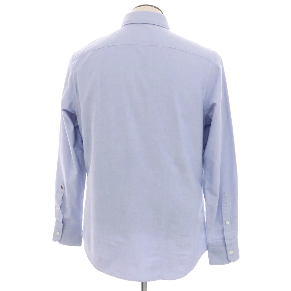 【新品】グランシャツ Glanshirt コットン オックスフォード ボタンダウン カジュアルシャツ ブルー【 41 】【 状態ランクN 】【 メンズ 】