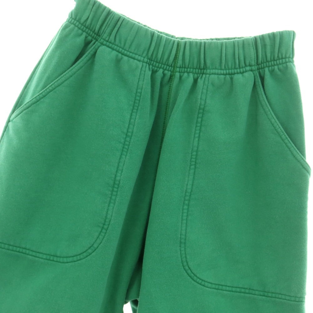 【新品アウトレット】ドレイクス DRAKES コットン スウェット ショートパンツ グリーン【 M 】【 状態ランクN- 】【 メンズ 】