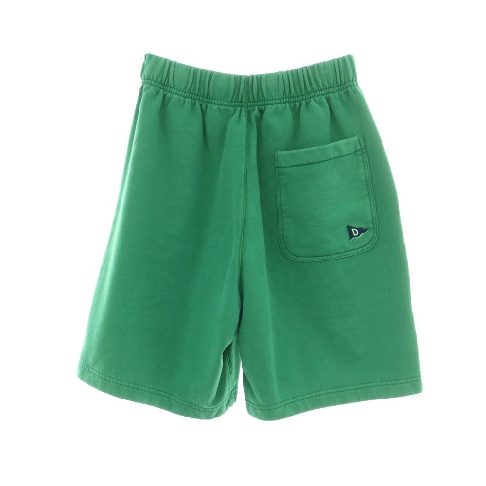 【新品アウトレット】ドレイクス DRAKES コットン スウェット ショートパンツ グリーン【 M 】【 状態ランクN- 】【 メンズ 】