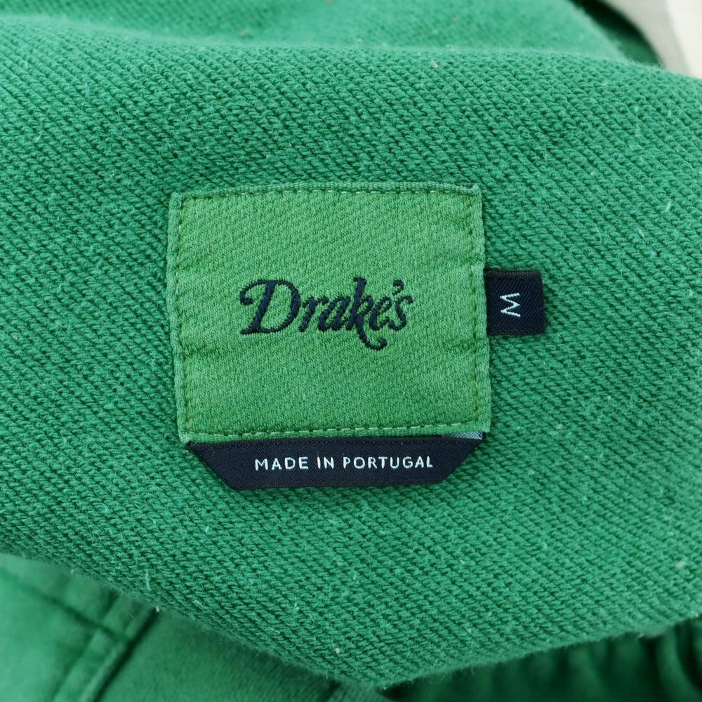 【新品アウトレット】ドレイクス DRAKES コットン スウェット ショートパンツ グリーン【 M 】【 状態ランクN- 】【 メンズ 】