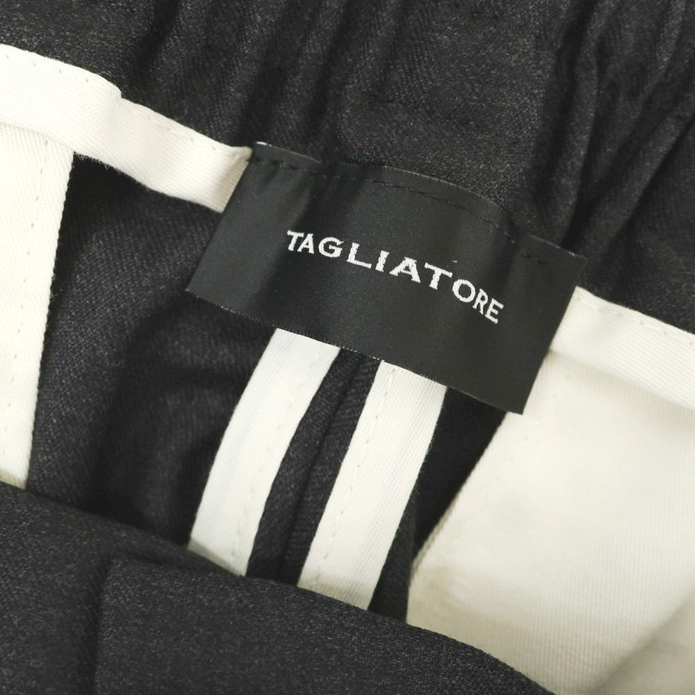 【中古】タリアトーレ TAGLIATORE ウール イージースラックスパンツ チャコール【 48 】【 状態ランクA 】【 メンズ 】