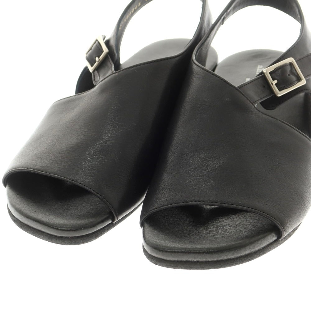 【中古】アルフレッドバニスター alfredoBANNISTER レザー サンダル ブラック【 40 】【 状態ランクB 】【 メンズ 】