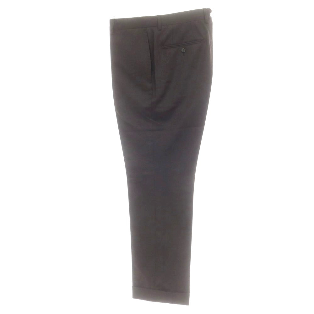 【中古】ユニバーサルランゲージ UNIVERSAL LANGUAGE ツイルウール 2つボタンスーツ ダークブラウン【 46 】【 状態ランクB 】【 メンズ 】