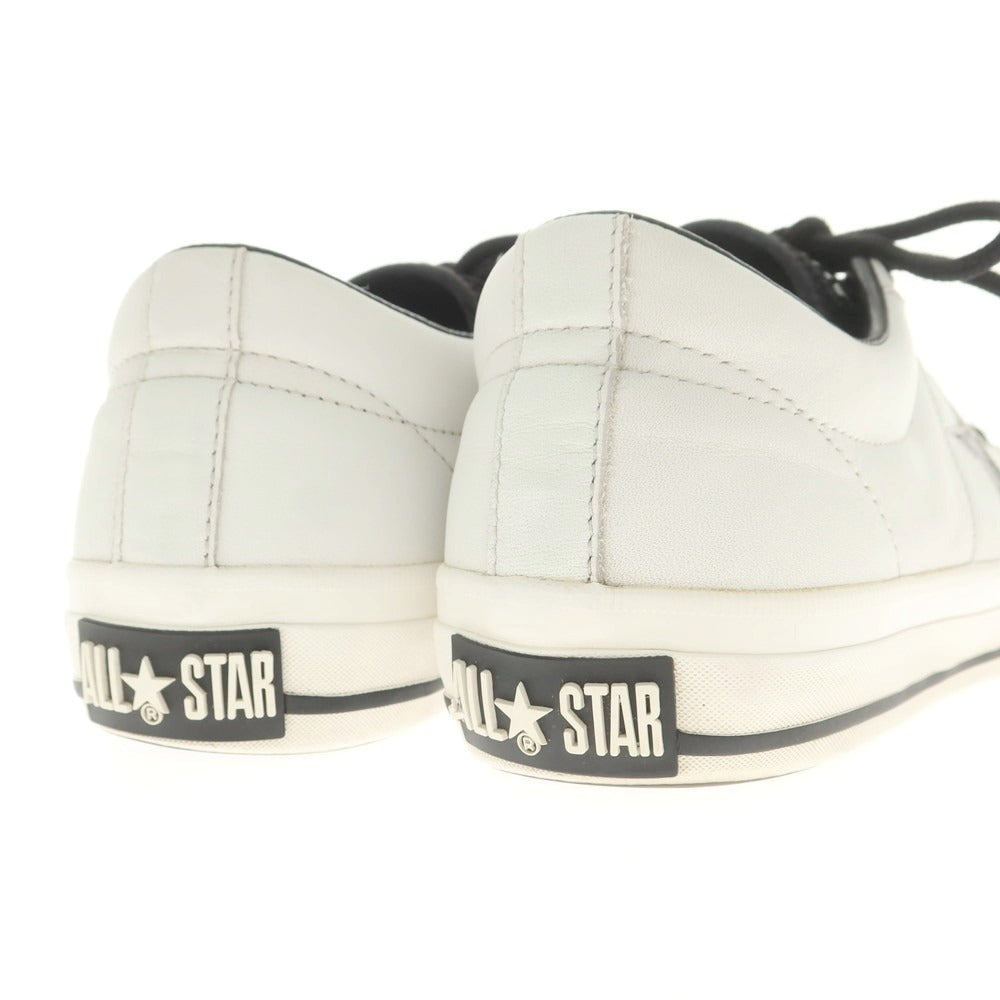 【中古】コンバース CONVERSE ONE STAR GF スニーカー オフホワイトxブラック【 26 】【 状態ランクB 】【 メンズ 】