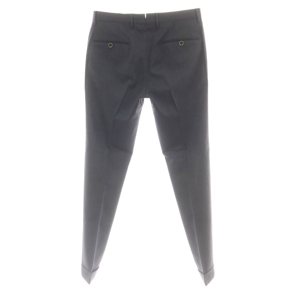 【中古】ピーティーゼロウーノ PT01 ストレッチ ウール ドレススラックスパンツ ダークグレー【 46 】【 状態ランクB 】【 メンズ 】
