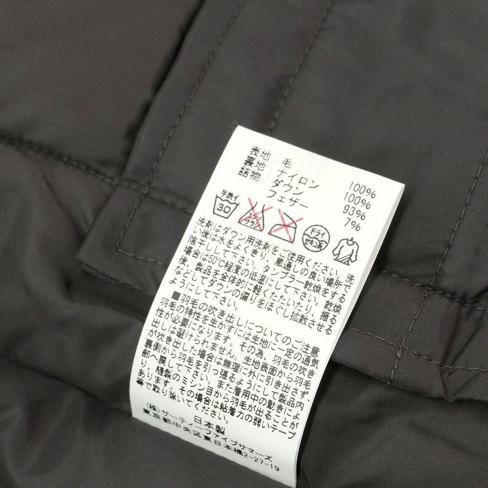 【中古】ロッキーマウンテンフェザーベッド Rocky Mountain FeatherBed ウール ダウンベスト ジレ グレー【 38 】【 状態ランクB 】【 メンズ 】