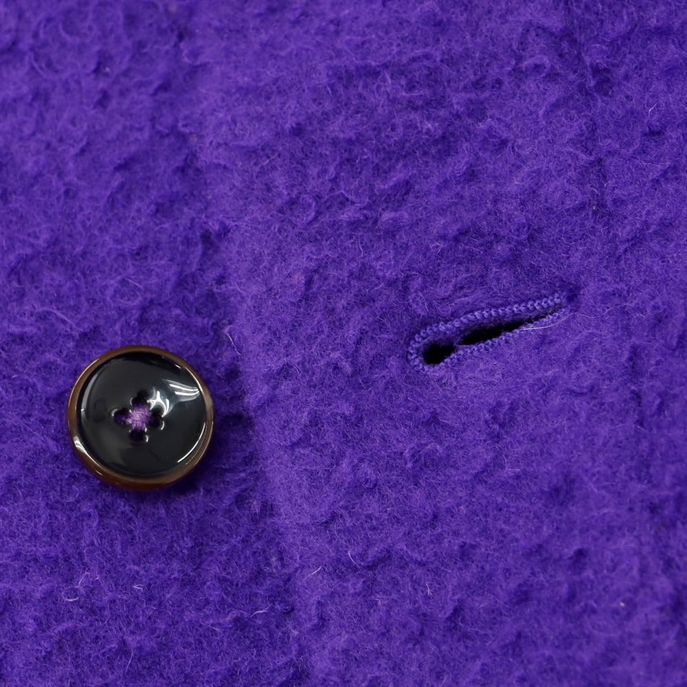 【中古】シャトールフセン Chato Lufsen ウール系 ピリング加工 カバーオール パープル【 表記なし(L位) 】【 状態ランクB 】【 メンズ 】