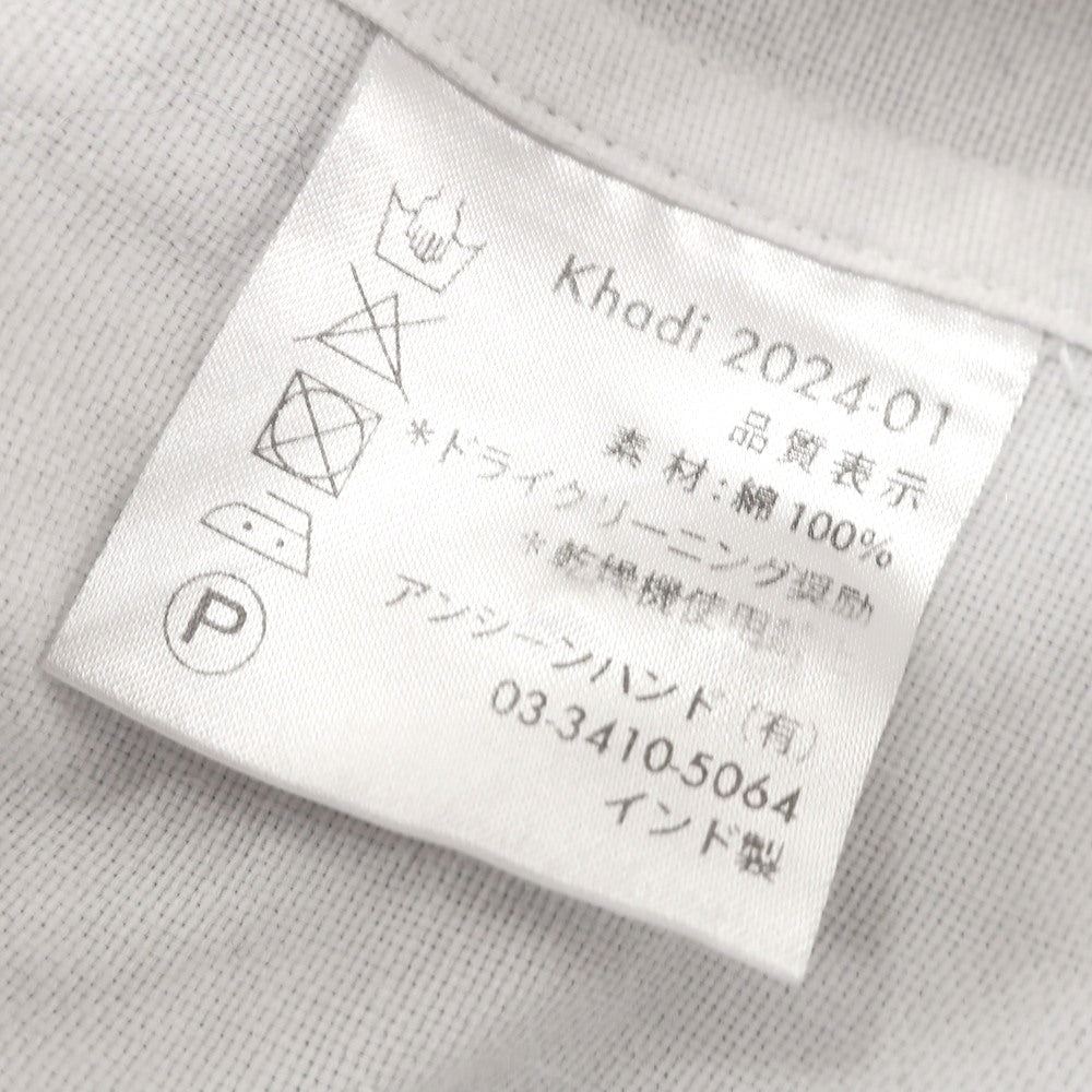 【中古】ピリオドフィーチャーズ PERIOD FEATURES コットン オープンカラー カジュアルシャツ オフホワイト【 3 】【 状態ランクB 】【 メンズ 】