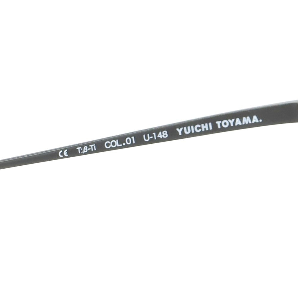 【中古】ユウイチ トヤマ YUICHI TOYAMA U-148 Ludwig サングラス マットブラックxシャンパンゴールド【 48□19 145 】【 状態ランクA 】【 メンズ 】