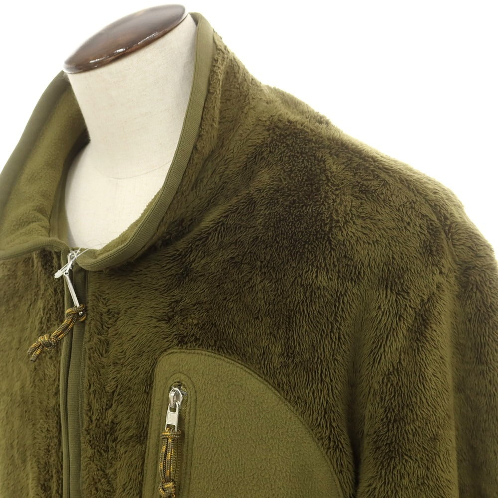 【中古】ポータークラシック PORTER CLASSIC ポリエステル ジップアップ フリースジャケット グリーン【 L 】【 状態ランクB 】【 メンズ 】