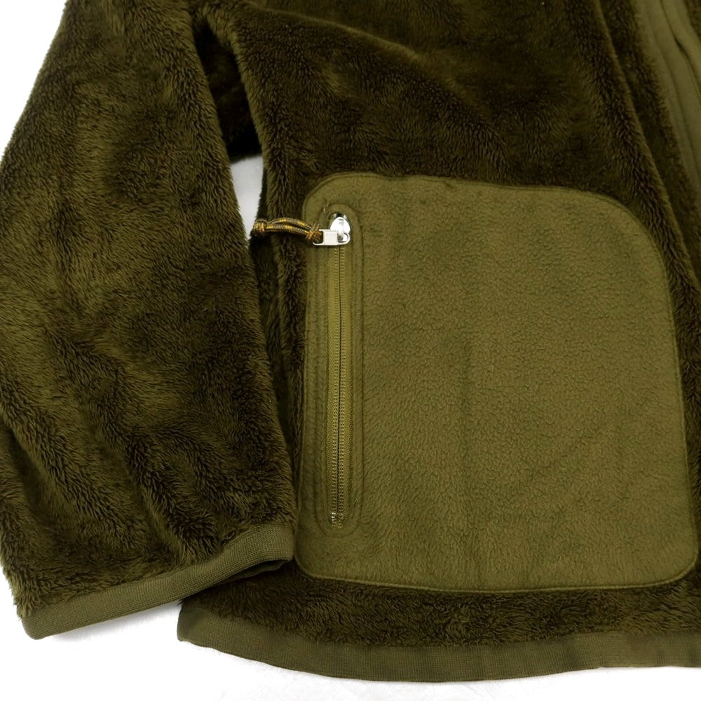 【中古】ポータークラシック PORTER CLASSIC ポリエステル ジップアップ フリースジャケット グリーン【 L 】【 状態ランクB 】【 メンズ 】