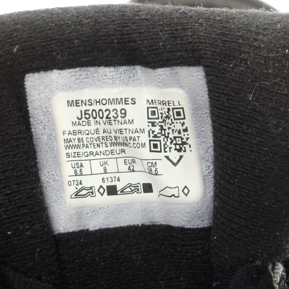 【中古】メレル MERRELL MOAB 3 ゴアテックス ハイキングシューズ スニーカー ブラック【 26.5 】【 状態ランクC 】【 メンズ 】