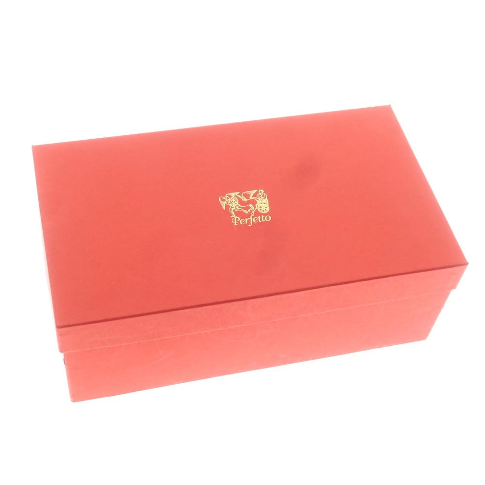 【中古】ペルフェット Perfetto ストレートチップ ドレスシューズ ブラック【 8 1/2 】【 状態ランクB 】【 メンズ 】