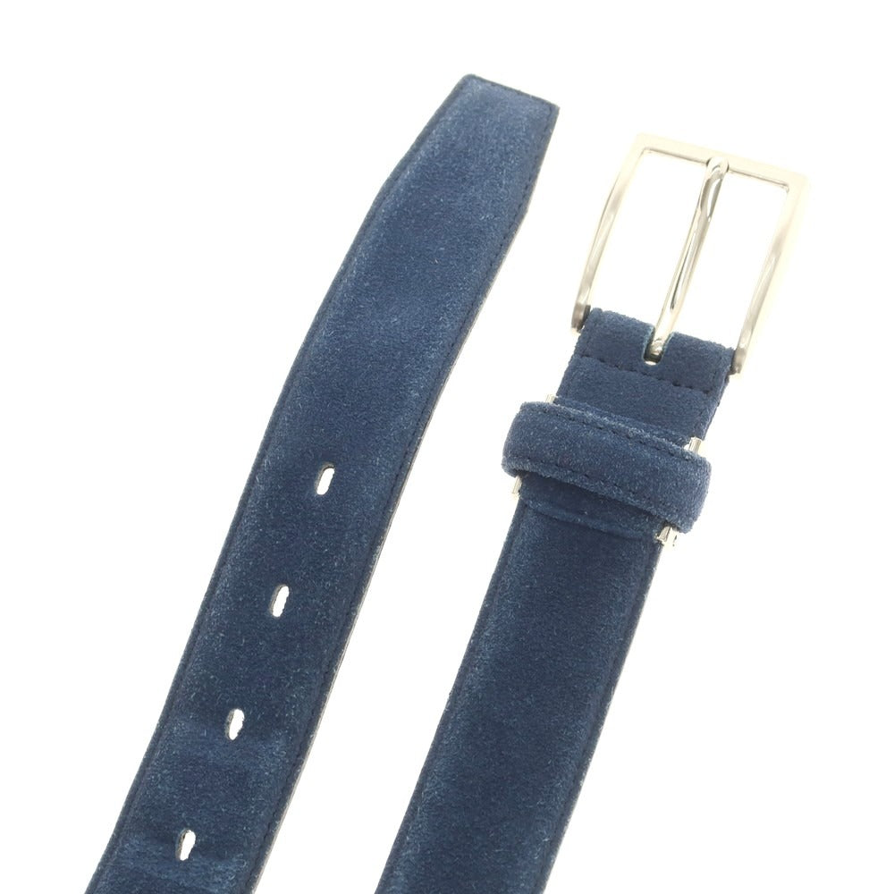 【中古】キース KEITH スエード ベルト ダークブルー【 表記なし 】【 状態ランクC 】【 メンズ 】