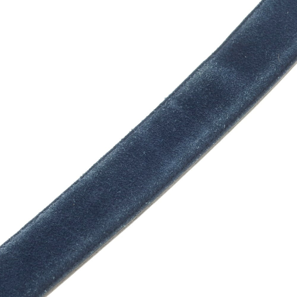 【中古】キース KEITH スエード ベルト ダークブルー【 表記なし 】【 状態ランクC 】【 メンズ 】