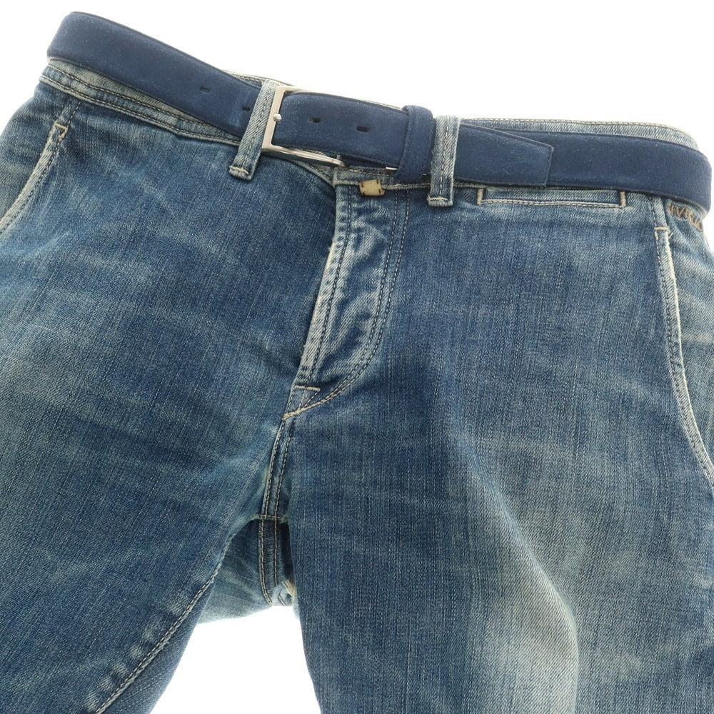 【中古】キース KEITH スエード ベルト ダークブルー【 表記なし 】【 状態ランクC 】【 メンズ 】