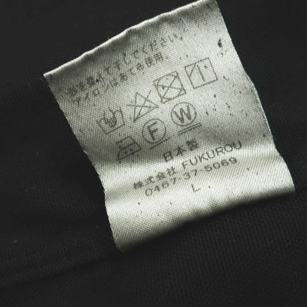 【中古】オフザカフ OFF THE CUFF コットン ボタンダウン カジュアルシャツ ブラック【 L 】【 状態ランクB 】【 メンズ 】