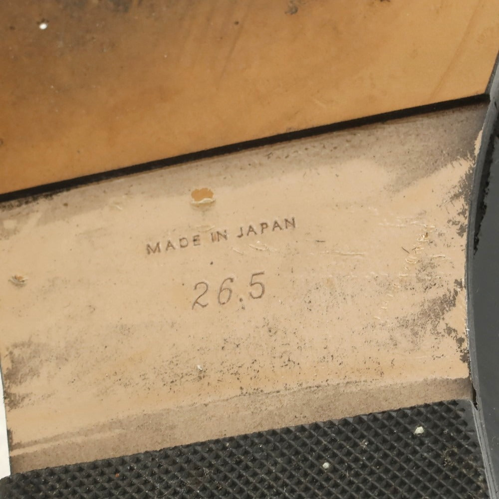 【中古】タンク TanC 2025年春夏 パテントレザー ローファー ブラック【 26.5 】【 状態ランクB 】【 メンズ 】