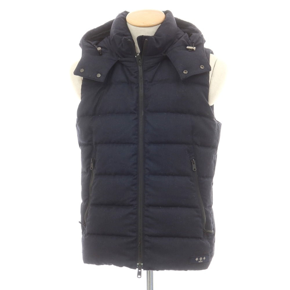【中古】タトラス TATRAS ウール ダウンベスト ネイビー【 1 】【 状態ランクB 】【 メンズ 】