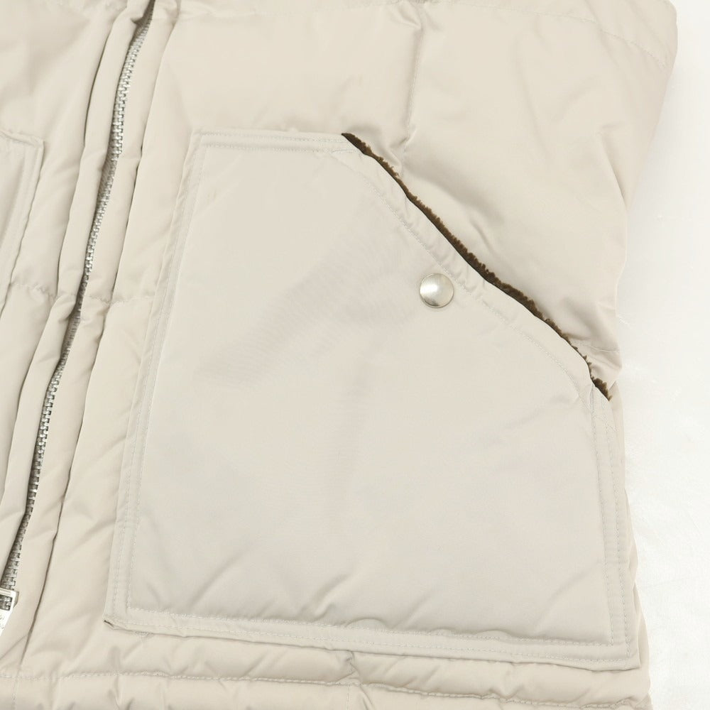 【中古】マイティー マック MIGHTY-MAC ポリエステル ダウンベスト ベージュ【 L 】【 状態ランクC 】【 メンズ 】