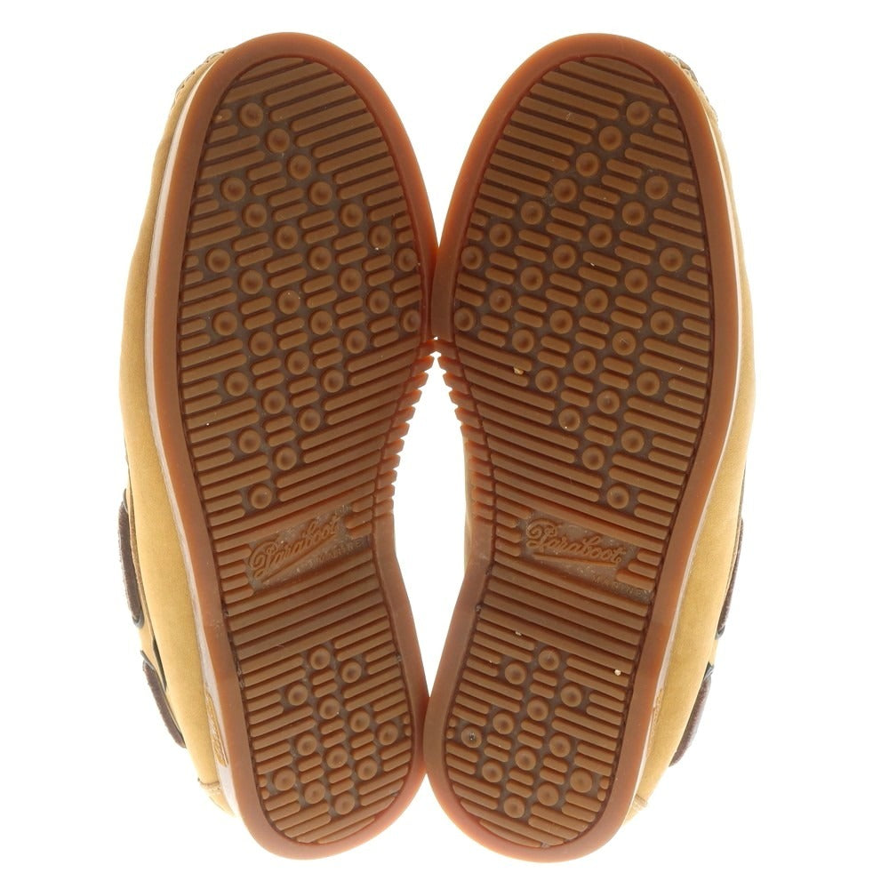 【中古】パラブーツ Paraboot International Gallery BEAMS別注 Corsica ローファー ライトブラウンxブラウン【 6 1/2 】【 状態ランクB 】【 メンズ 】