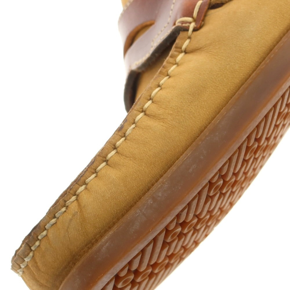 【中古】パラブーツ Paraboot International Gallery BEAMS別注 Corsica ローファー ライトブラウンxブラウン【 6 1/2 】【 状態ランクB 】【 メンズ 】