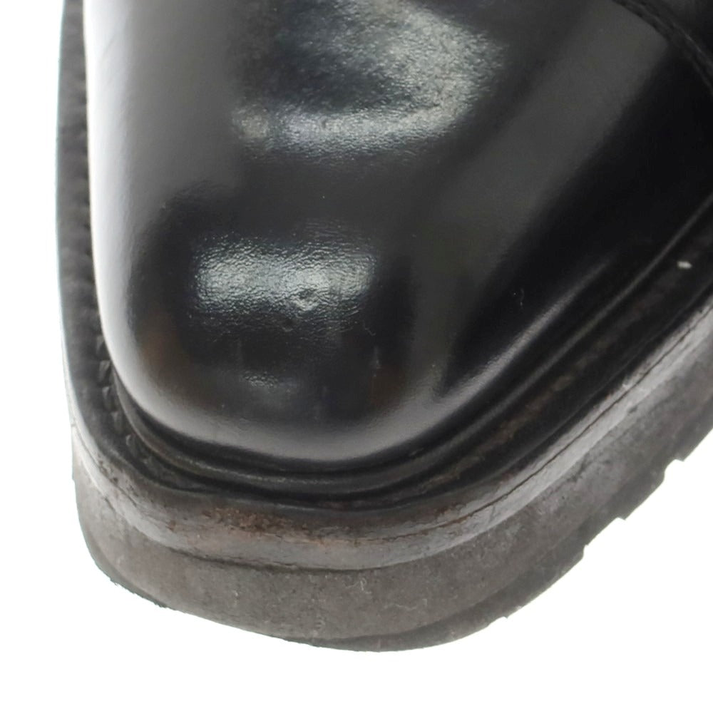 【中古】ダブルエイチ WH ストレートチップ ドレスシューズ ブラック【 6.5 】【 状態ランクC 】【 メンズ 】