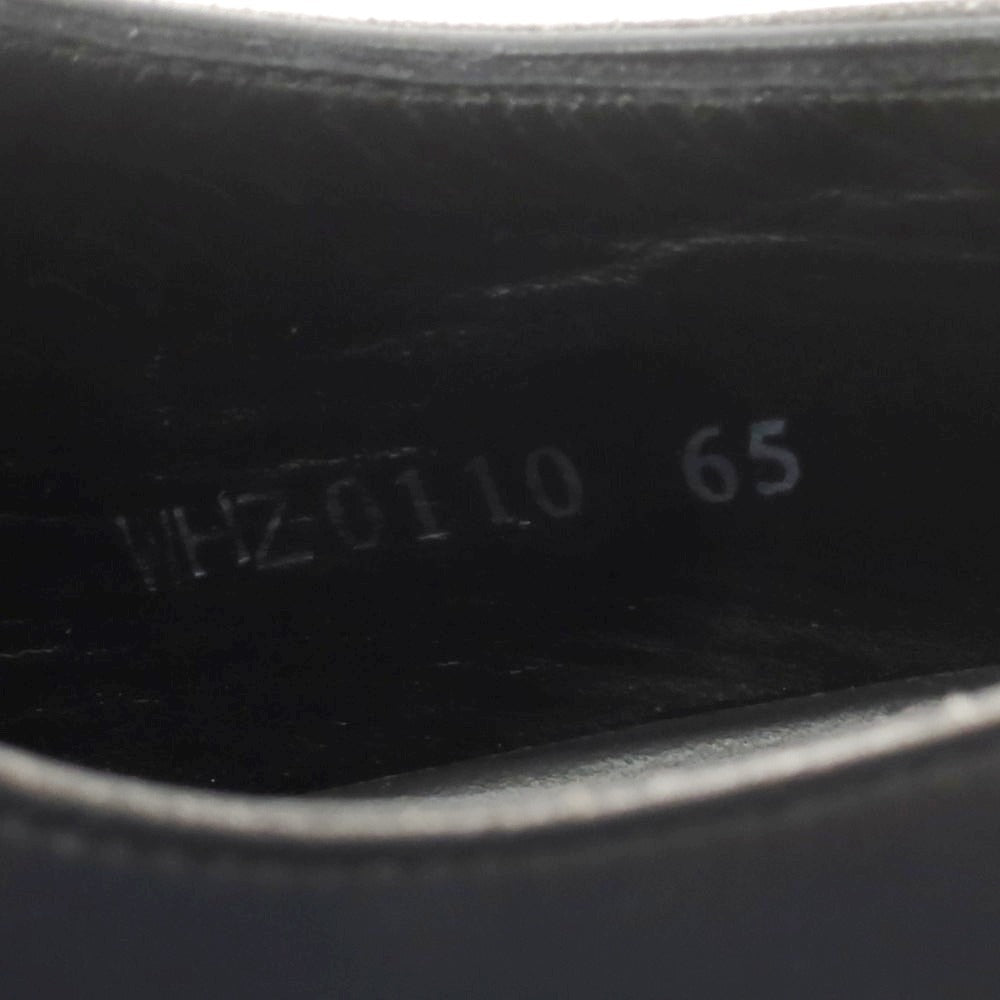 【中古】ダブルエイチ WH ストレートチップ ドレスシューズ ブラック【 6.5 】【 状態ランクC 】【 メンズ 】