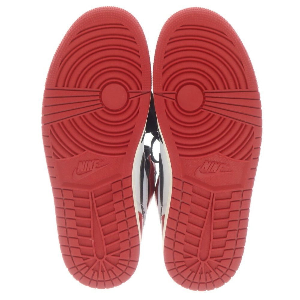 【中古】【未使用】ナイキ NIKE Air Jordan 1 Retro High OG スニーカー ホワイトxブラック×レッド【 26.5 】【 状態ランクS 】【 メンズ 】