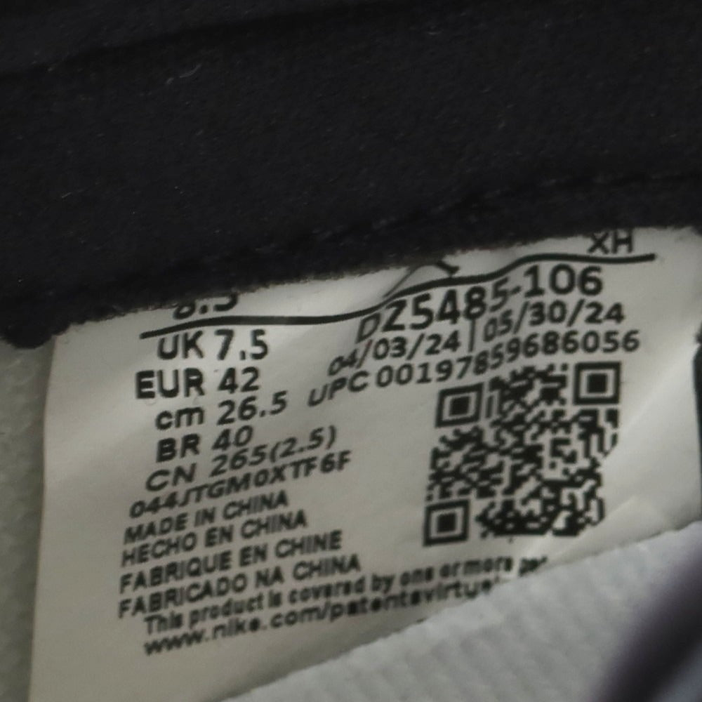 【中古】【未使用】ナイキ NIKE Air Jordan 1 Retro High OG スニーカー ホワイトxブラック×レッド【 26.5 】【 状態ランクS 】【 メンズ 】