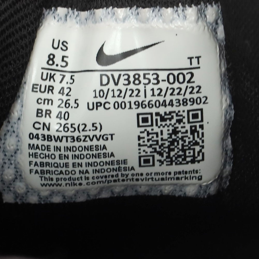 【中古】ナイキ NIKE Pegasus 40 スニーカー ブラック【 26.5 】【 状態ランクB 】【 メンズ 】