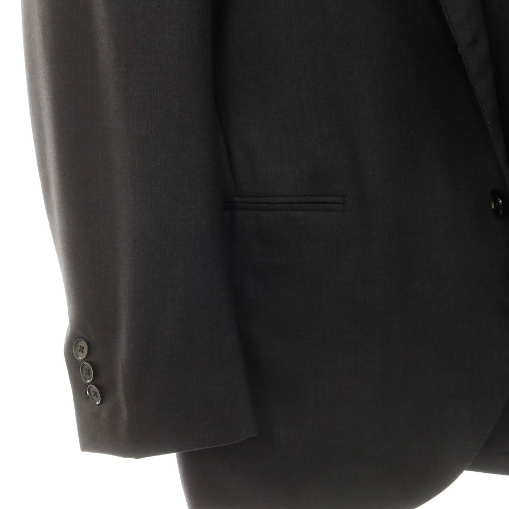 【中古】ミユキクラフツスーツ MIYUKI CRAFTS SUITS ウール 3つボタンスーツ チャコールグレー【 50位 】【 状態ランクB 】【 メンズ 】