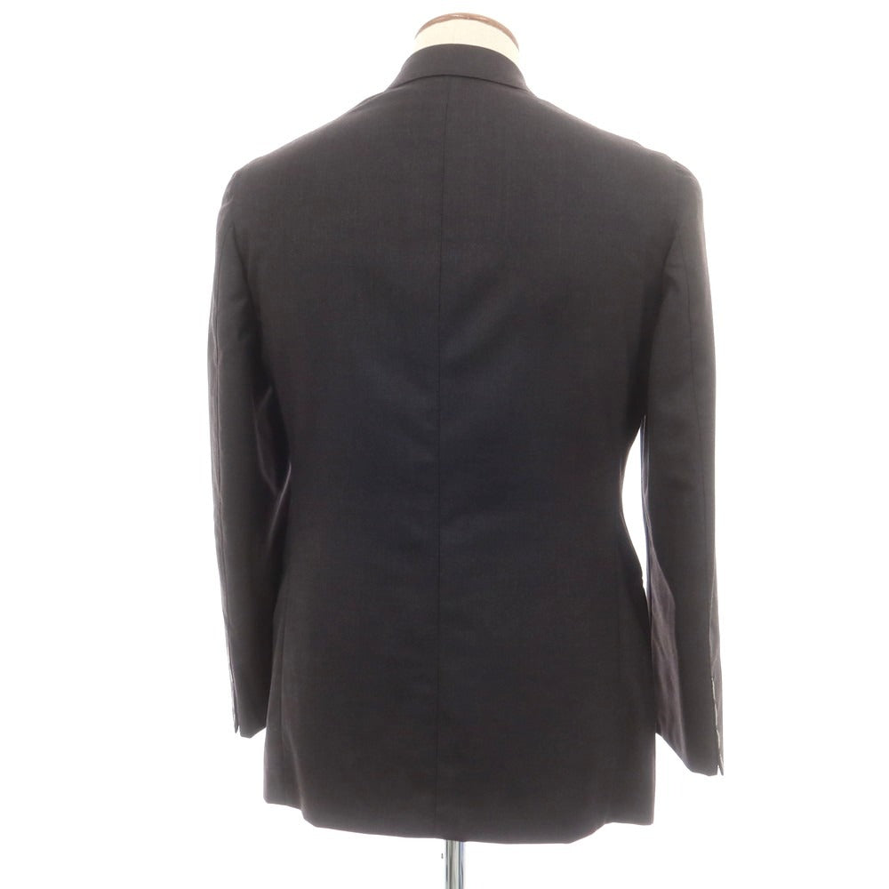 【中古】【未使用】タイユアタイ TIE YOUR TIE ウール テーラードジャケット ダークグレー【 46 】【 状態ランクS 】【 メンズ 】