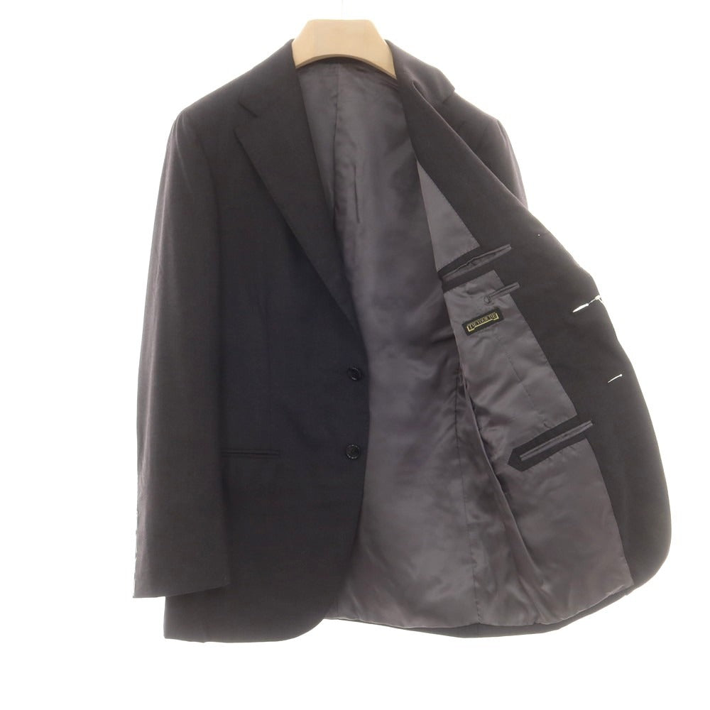 【中古】【未使用】タイユアタイ TIE YOUR TIE ウール テーラードジャケット ダークグレー【 46 】【 状態ランクS 】【 メンズ 】