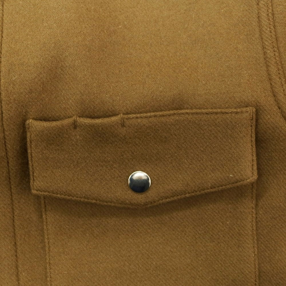 【中古】ラ テッラ LA TERRA ウール シャツブルゾン カーキ【 2 】【 状態ランクA 】【 メンズ 】