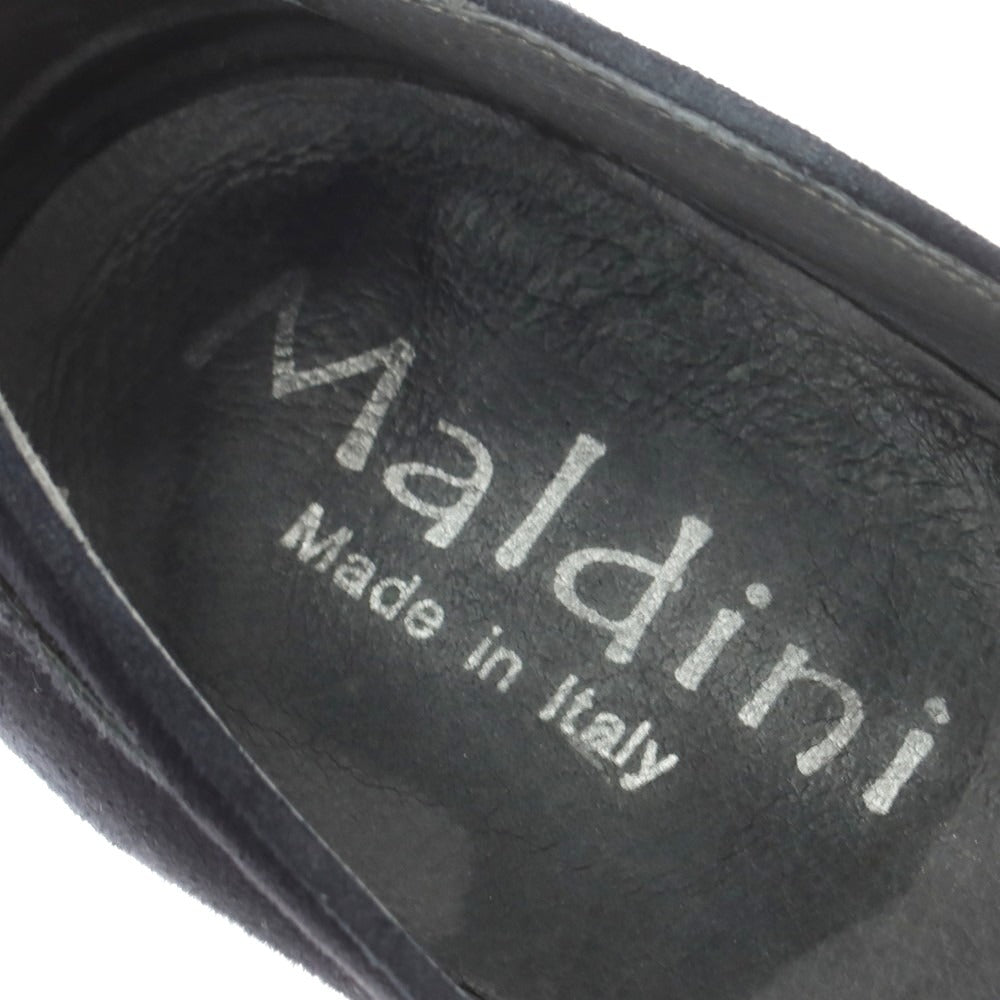 【中古】マルディーニ Maldini スエード タッセルローファー ネイビー【 40 】【 状態ランクB 】【 メンズ 】