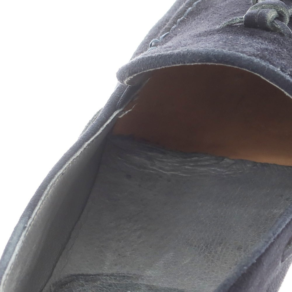 【中古】マルディーニ Maldini スエード タッセルローファー ネイビー【 40 】【 状態ランクB 】【 メンズ 】