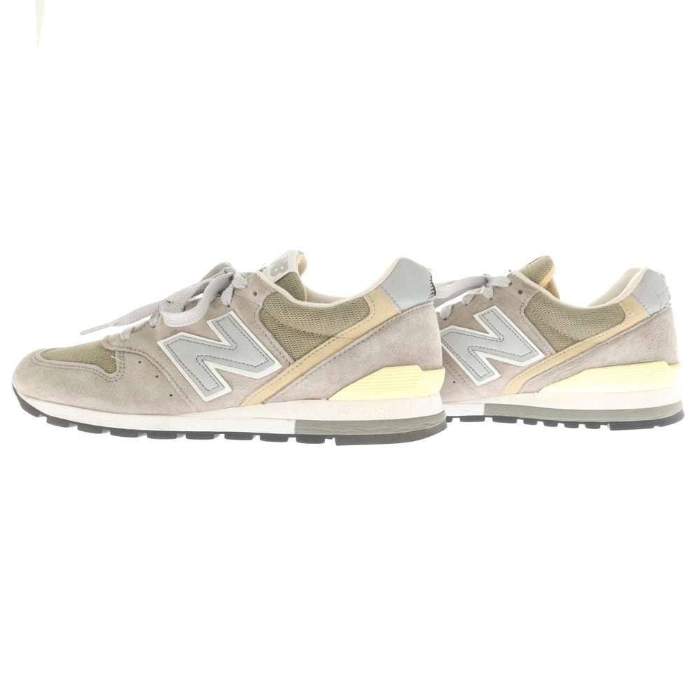 【中古】ニューバランス NEW BALANCE M996 MADE IN USA スニーカー グレー系【 27cm 】【 状態ランクC 】【 メンズ 】