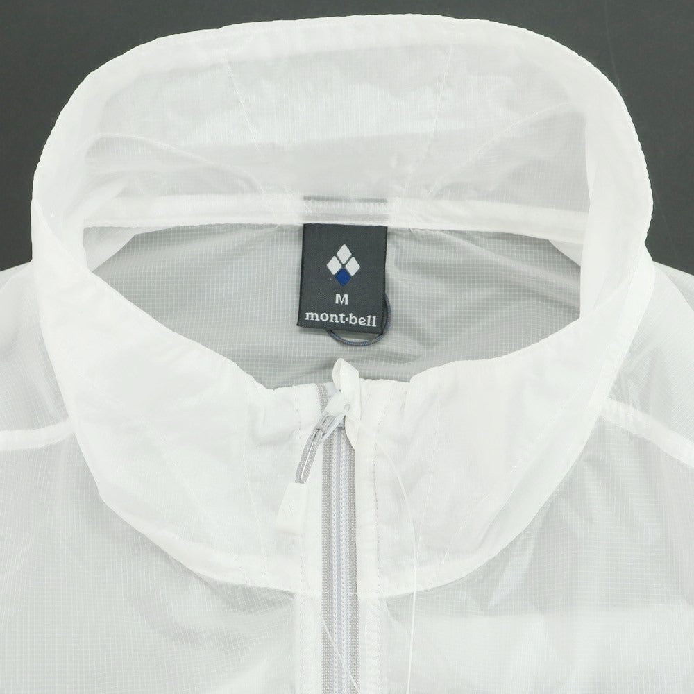【中古】モンベル mont-bell ナイロン シェルジャケット ホワイトxグレー【 M 】【 状態ランクB 】【 メンズ 】