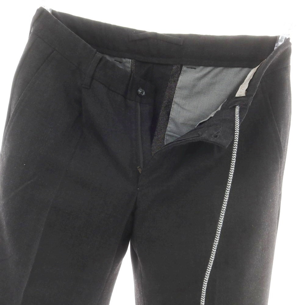【中古】ヴィガーノ VIGANO ストレッチ ウールポリエステル イージースラックスパンツ チャコール【 44 】【 状態ランクB 】【 メンズ 】