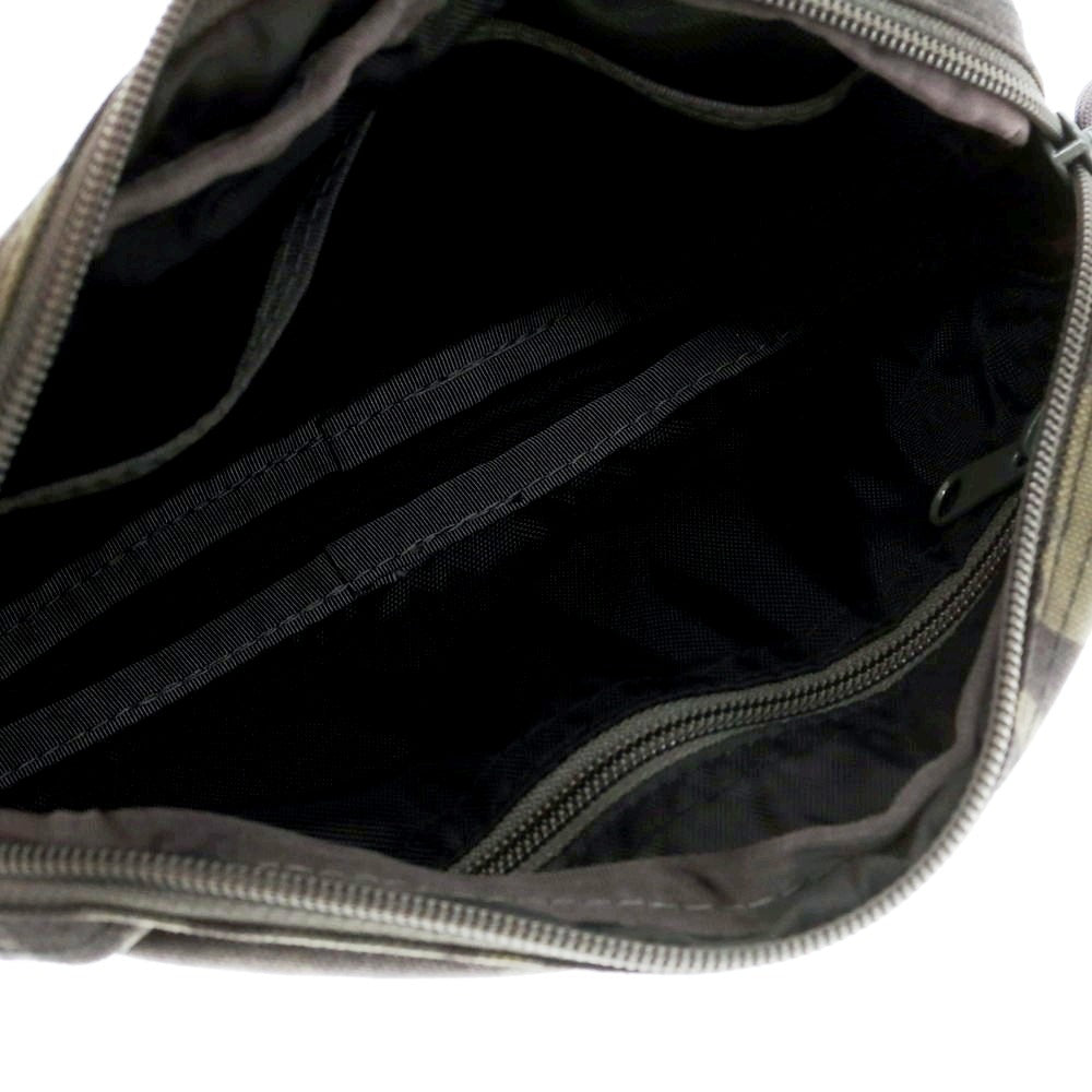 【中古】ブリーフィング BRIEFING カモフラージュ柄 ポーチ カーキ系xブラック【 状態ランクB 】【 メンズ 】