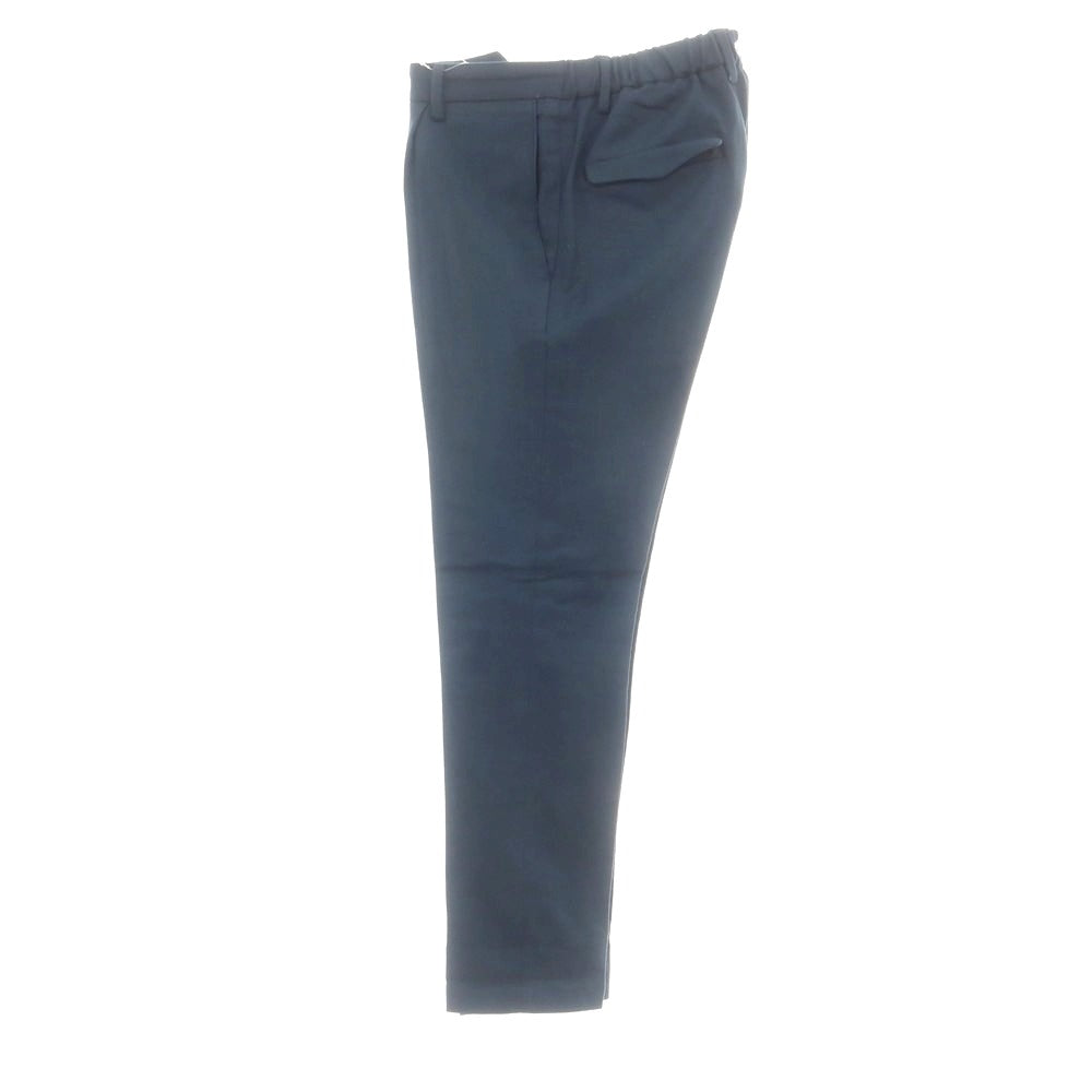 【中古】デヴォレ インチピット DEVORE Incipit ストレッチウール カジュアルスラックスパンツ グリーンネイビー【 44 】【 状態ランクC 】【 メンズ 】