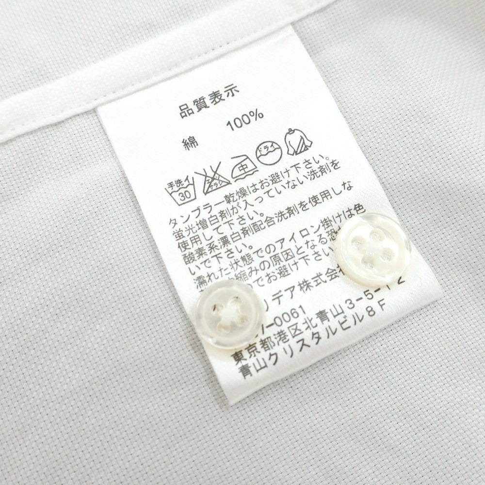 【中古】カミチャニスタ CAMICIANISTA コットン レギュラーカラー ドレスシャツ ホワイト【 37 】【 状態ランクC 】【 メンズ 】