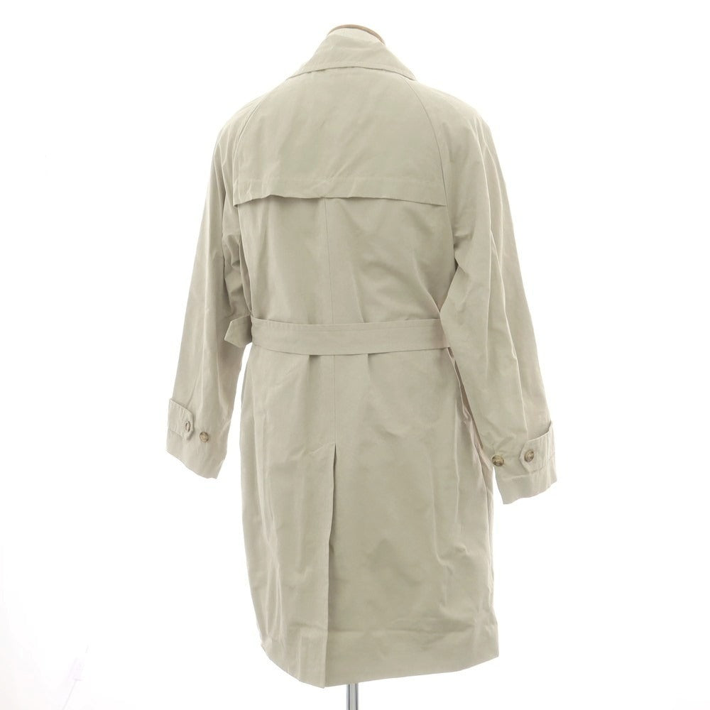 【中古】ヴァルスター Valstar コットンポリエステル トレンチコート ベージュ【 48 】【 状態ランクC 】【 メンズ 】