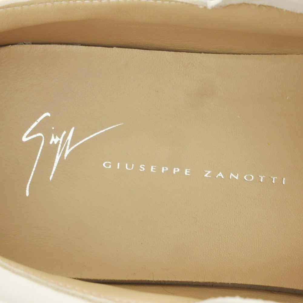 【中古】ジュゼッペザノッティ GIUSEPPE ZANOTTI レザー スニーカー ホワイト【 43 】【 状態ランクB 】【 メンズ 】