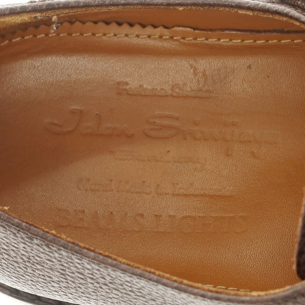 【中古】ジャランスリウァヤ JALAN SRIWIJAYA BEAMS LIGHTS別注 EDWARD ダブルモンク ドレスシューズ ブラウン【 8 1/2 】【 状態ランクB 】【 メンズ 】